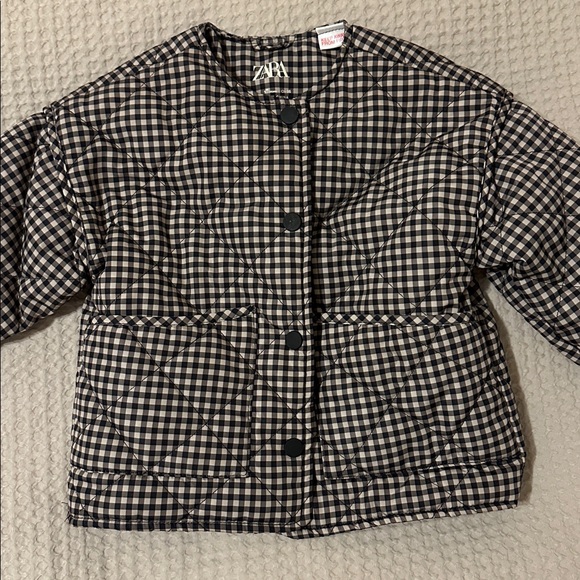 Zara toddler checkered Jacket - Picture 4 of 5